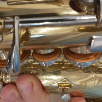 Rare Orsi Milano Bb curved soprano saxophone vintage made in Italy, fully restored killer sound. image 15
