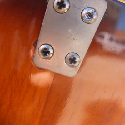 Framus 12 string Acoustic 1960s - Gloss Sunburst image 8
