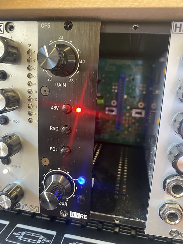 DIYRE CP5 Colour Mic Preamp 500 Series CP5 Reverb UK