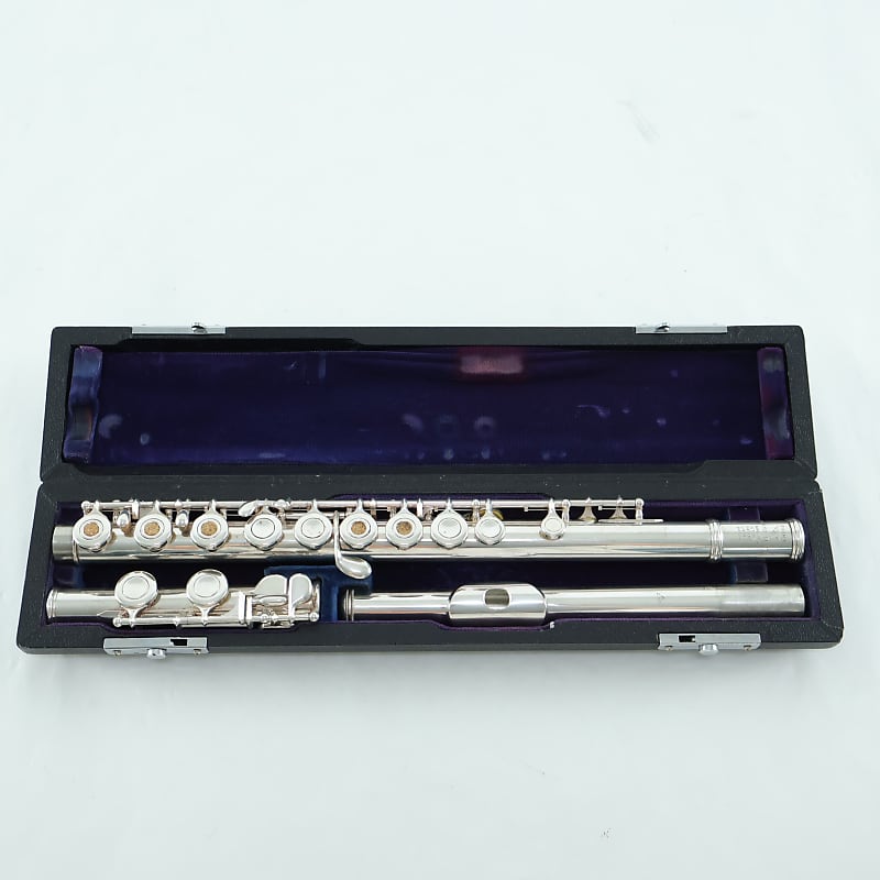 Prima Sankyo 'Etude' Flute with Solid Silver Headjoint SN | Reverb