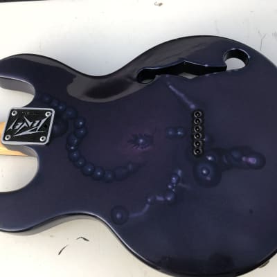 Peavey T60 Electric Guitar F Hole Custom Paint Ole Petula One of a Kind image 9