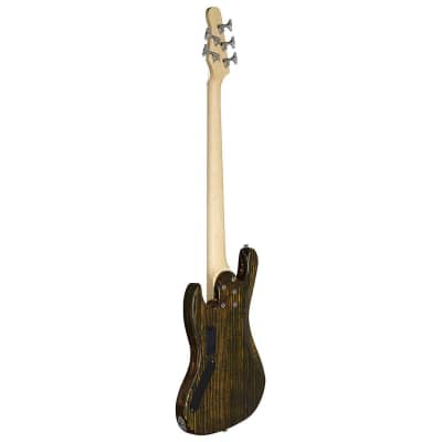 Michael Kelly Element 5OP 5-String Bass Guitar (Trans Yellow)(New) image 9