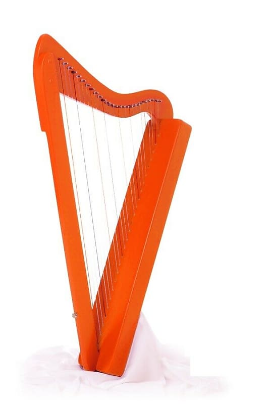 Rees Harps Harpsicle Harp, 26 Strings, Orange Stain Finish, Made in the USA image 1