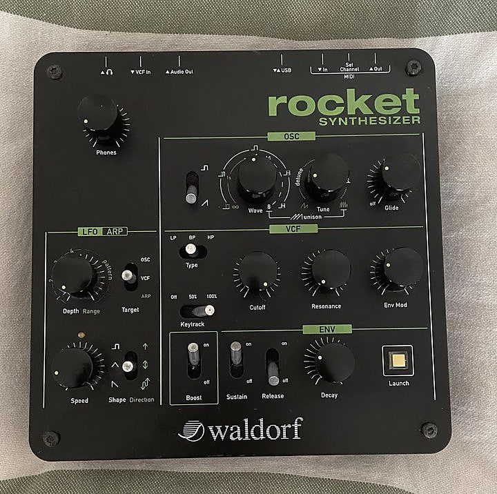 Waldorf Rocket Synthesizer 2013 - 2020 - Black | Reverb France