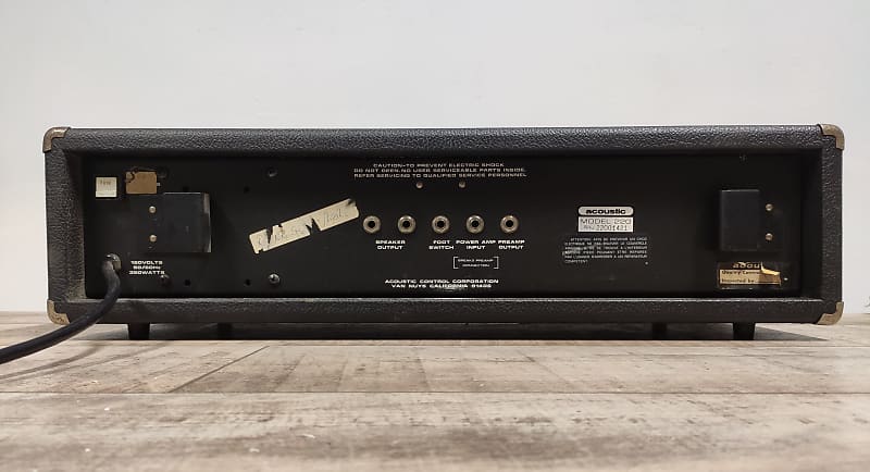 Acoustic Model 220 ベース用アンプ Sounds Sick Episode 28: Acoustic 220 ( Acoustic Control