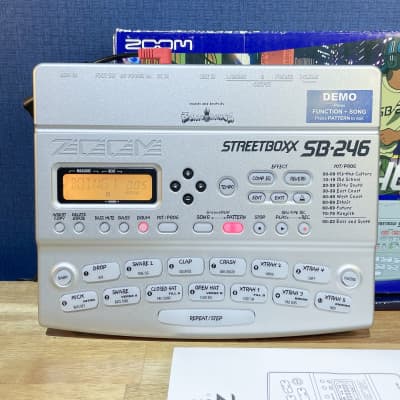 Ultra Rare!] Zoom StreetBoxx SB-246 Drum Machine w/ Original Box 