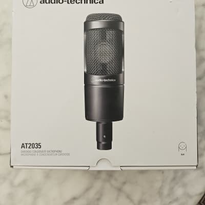 Audio-Technica AT2035 Large Diaphragm Cardioid Condenser Microphone 2010s - Black
