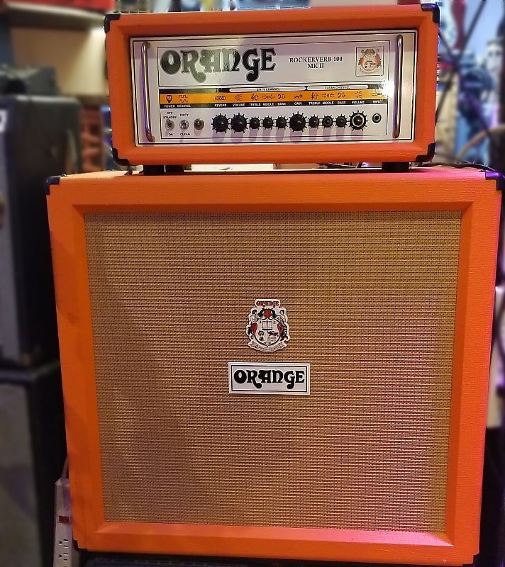 Orange amp on sale half stack