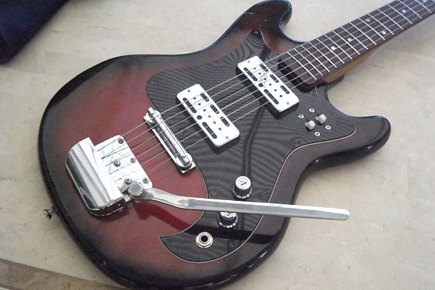 VISION TEISCO Stratocaster copy 1960's/70's redburst vintage