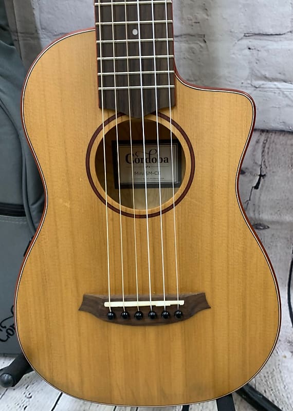Cordoba Mini SM-CE Spalted Maple Classical Acoustic Mini