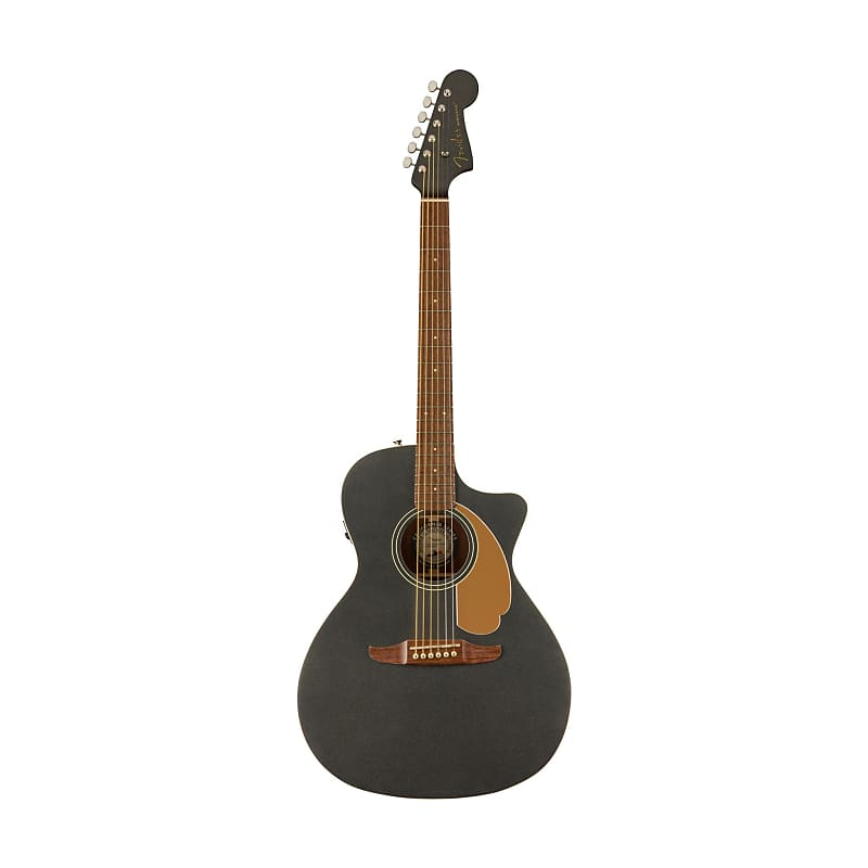 Fender FSR California Newporter Player Med-Sized Acoustic Guitar, Walnut  FB, Charcoal Frost Metallic | Reverb Canada