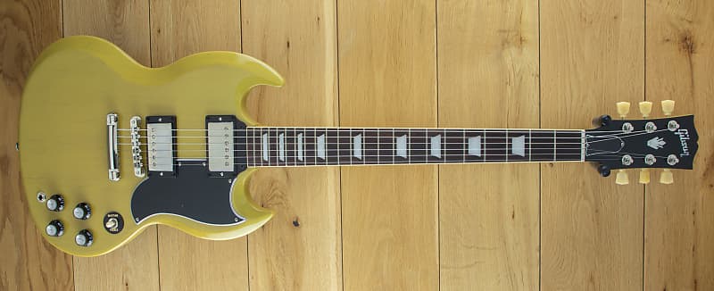 Gibson ギブソン SG Standard 61 TV Yellow Gibson SG Standard '61 Electric Guitar - TV Yellow | Sweetwater