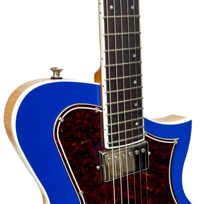 Kauer Guitars Korona 2022 - Maritime Blue / Natural, New (Authorized Dealer) image 6