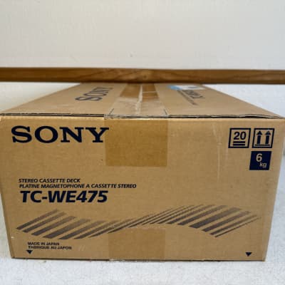 Sony TC-WE475 Dual Cassette Deck Vintage Tape Recorder HiFi Stereo Dolby SEALED image 4
