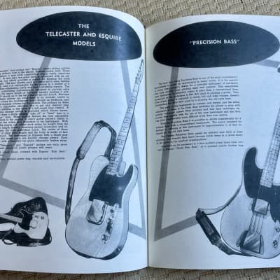 Fender '54 CATALOG Reprint " Fine Electric Instruments" 20 Pages image 7