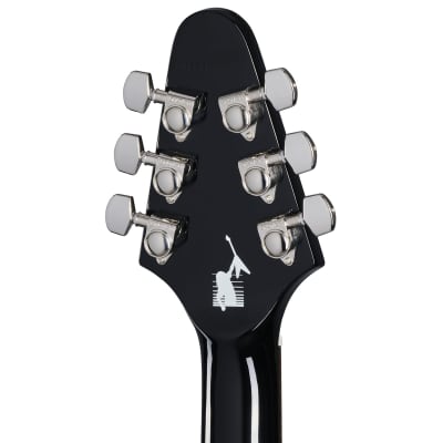 Epiphone Kirk Hammett Signature 1979 Flying V Guitar w/ Gibson Pickups and Hardshell Case - Ebony image 8