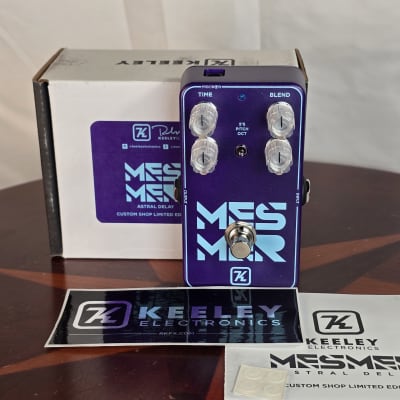 Keeley Electronics Mesmer Astral Delay Pedal - Cyanosic Purple
