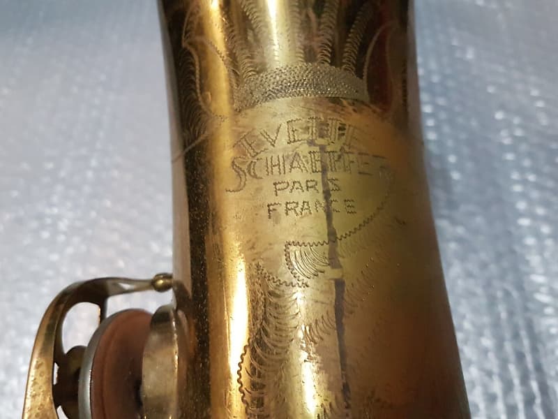 EVETTE SCHAEFFER TENOR SAX / SAXOPHONE made in FRANCE Reverb UK