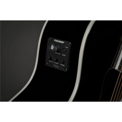 Gretsch Acoustic Collection G5013CE Rancher Jr Acoustic Electric Guitar, Rosewood Fretboard, Black image 6