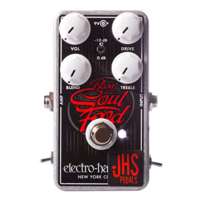 JHS Electro-Harmonix Bass Soul Food with "Bread and Butter" Mod