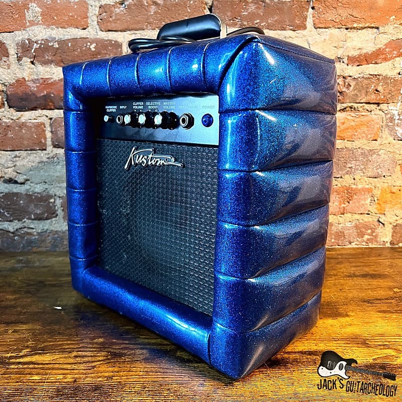 Kustom TR12L Tuck and Roll Practice Amp (1999-01 - Blue Metallic)