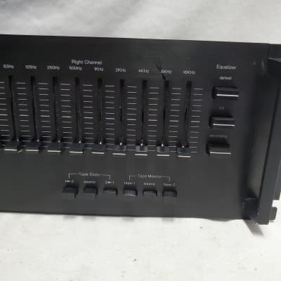Spectrum SGE-204L Stereo Graphic Equalizer #770 Good Used Working Condition image 4