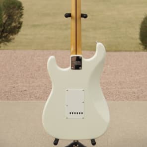 1992 Fender Squier MIJ "Waynes World" 60s Strat in Olympic White image 9