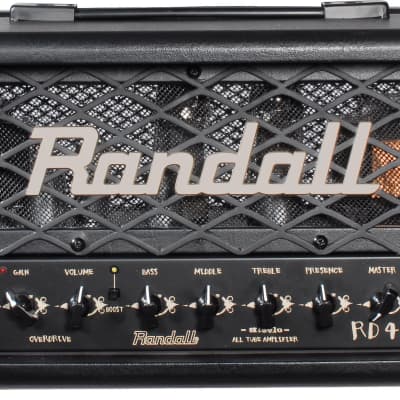 Randall Diavlo RD45H 2-Channel 45W All Tube Guitar Amp Head with Speaker Emulated Output for sale