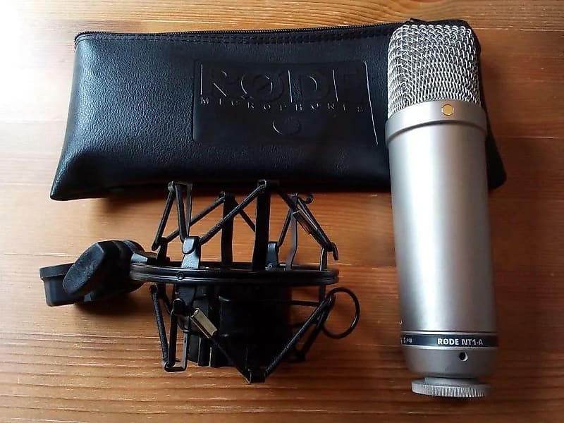 RODE NT1-A Large Diaphragm Cardioid Condenser Microphone Kit (Used) -Studio Demo *Clean & Complete! image 1