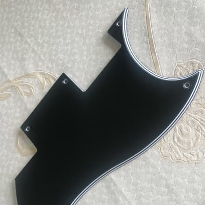 Paick For Epiphone SG Special Guitar Pickguard Scratch Plate,5 Ply Black image 2