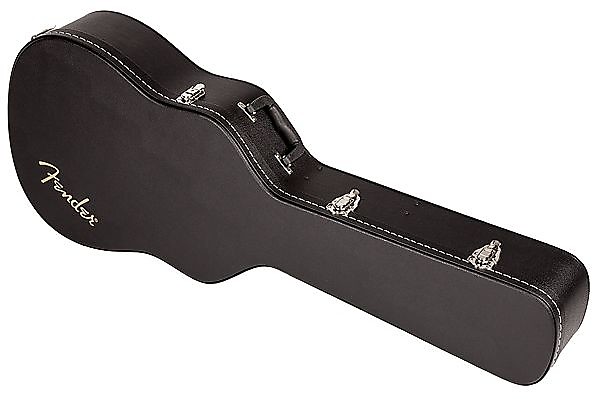Fender Flat-Top Dreadnought Acoustic Guitar Case, Black 2016 image 3