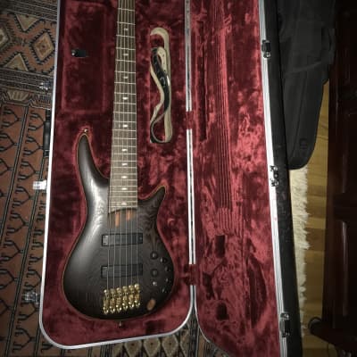Ibanez Prestige SR5006 6 String Bass - Wenge / Mahogany / Bubinga image 1