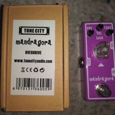 Reverb.com listing, price, conditions, and images for tone-city-mandragora-overdrive