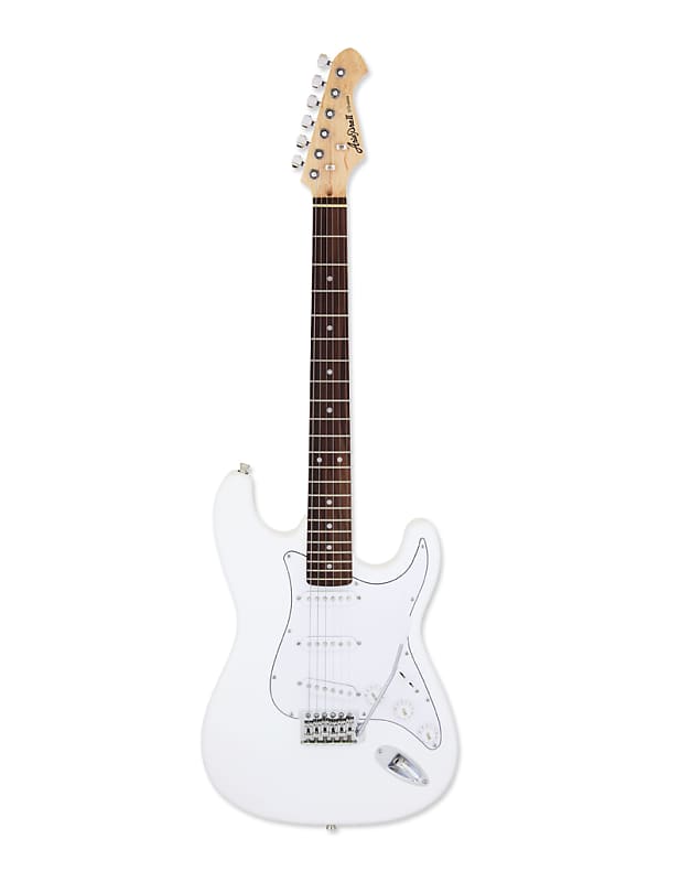 Aria Pro II Electric Guitar White STG-003-WH image 1