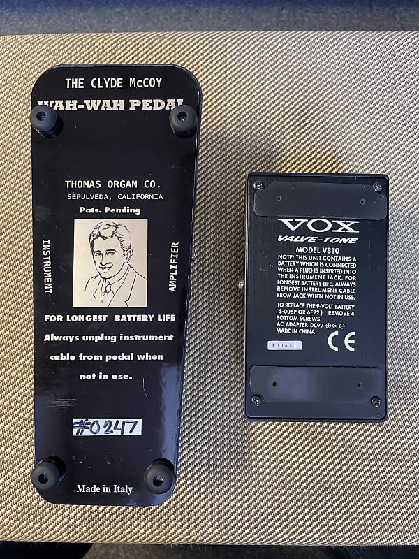 Oxbow Studios Clyde McCoy Replica (Picture) Wah 2022 | Reverb