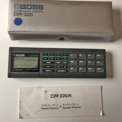 Boss DR-220A Dr. Rhythm 1980s - Black