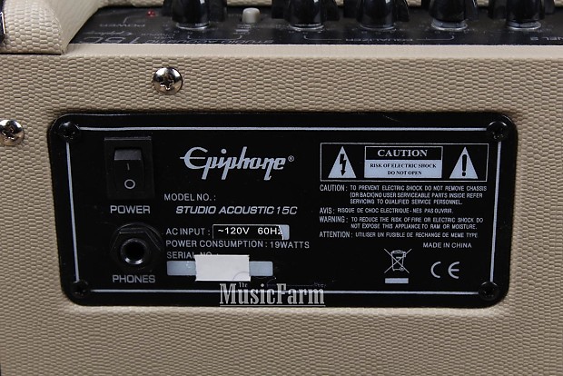 Studio store acoustic 15c