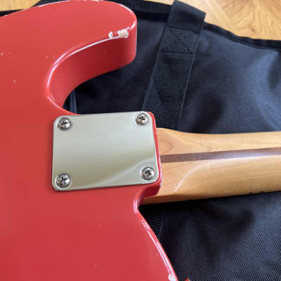 Fender Telecaster Partscaster, MJT Body, Bigsby, Fiesta Red, Vintera Neck, 50s Relic Road Worn Guitar, Nitro Lacquer image 23