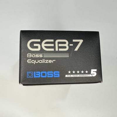 ***BOX ONLY*** Boss GEB-7 Bass Equalizer image 1