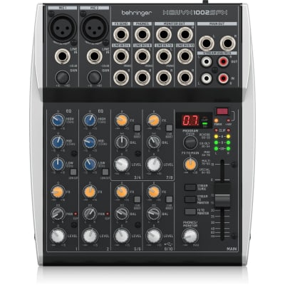 Behringer XENYX 802S 8-Channel Mixer with Bluetooth Streaming | Reverb