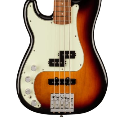 NEW Fender Player Plus Precision Bass Left-Hand - 3-Color Sunburst (278) image 2