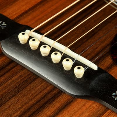 Bourgeois OMS-42 Custom - Sinker Redwood & Madagascar Rosewood image 19