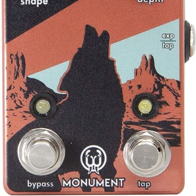 Walrus Audio Monument V2 Harmonic Tap Tremolo Guitar Effects Pedal for sale