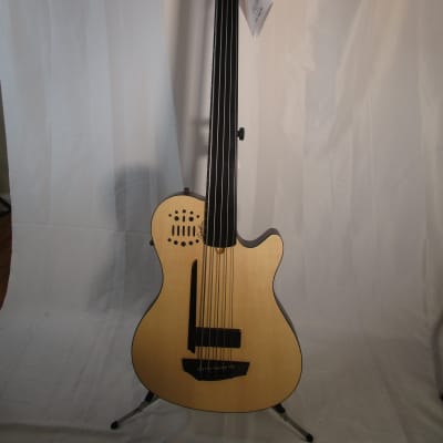 Godin 050789 A5 Ultra 5-String Fretless Bass with bag image 1