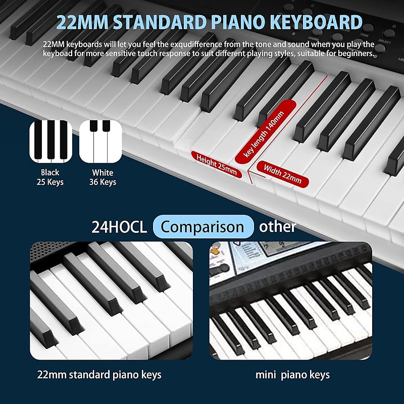 Can You Play Most Piano Music with 61-Key Keyboards?