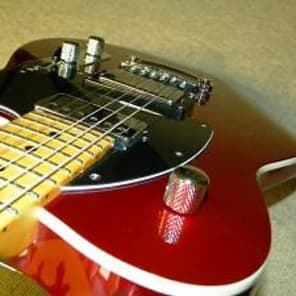 New Reverend CHARGER HB Metallic Red With Hard Shell Case image 2