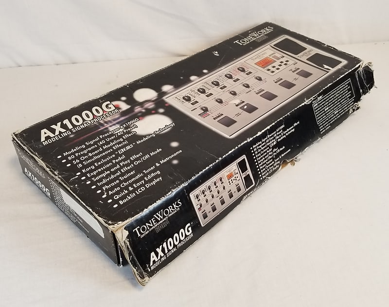 Korg ToneWorks AX1000G Modeling Guitar Processor Multi-Effect Unit