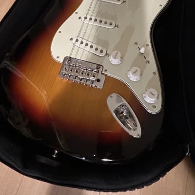 Fender 75th Anniversary Limited Edition2021 Collection Made in Japan Hybrid II Strat Metallic 3-Color Sunburst image 2