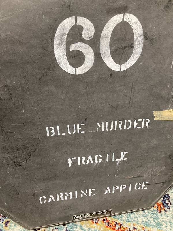 Carmine Appice's Blue Murder Fiber Bass Drum Case image 1