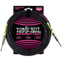 Ernie Ball 20 foot Straight Angle Instrument Cable 6046 Black